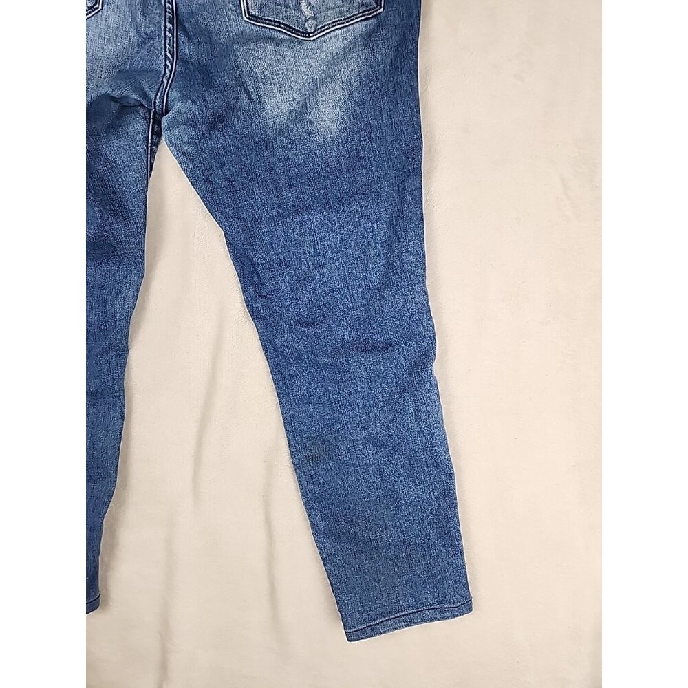 Judy Blue Jeans Womens 11/30 Blue Skinny Fit Medium Wash Stretch Denim Fit 31x23 - Picture 8 of 13